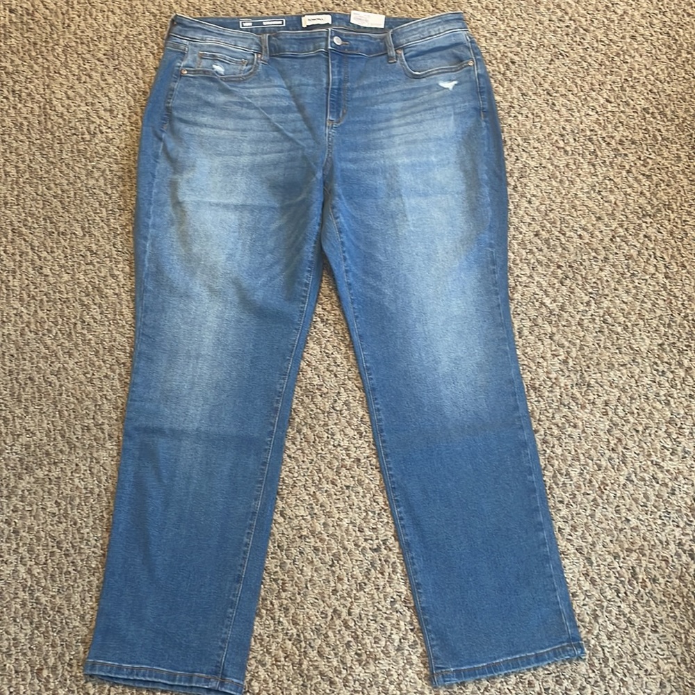 Women’s Sonoma Straight Leg Jeans Size 18W